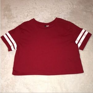 Divided Crop Top